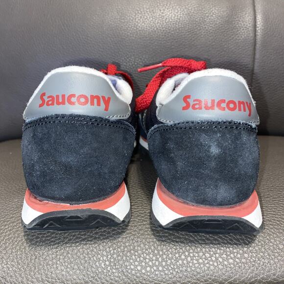 Vintage Woman’s 6.5 Saucony Jazz Original Black Running Walking Shoes Sneakers - Picture 6 of 10